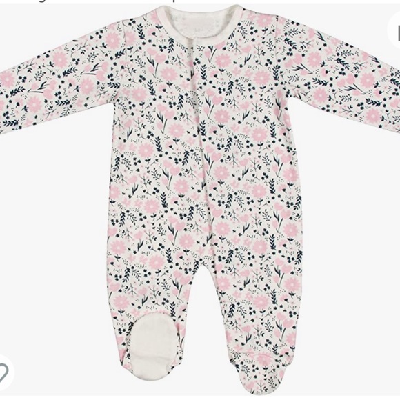 Magnetic me Footie Pajamas 100% organic cotton with quick Magnetic Fasteners - Picture 1 of 1